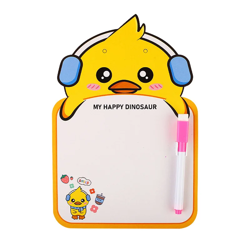 Children\'s cartoon random pattern erasable drawing board double-sided writing graffiti drawing board erasable message boards