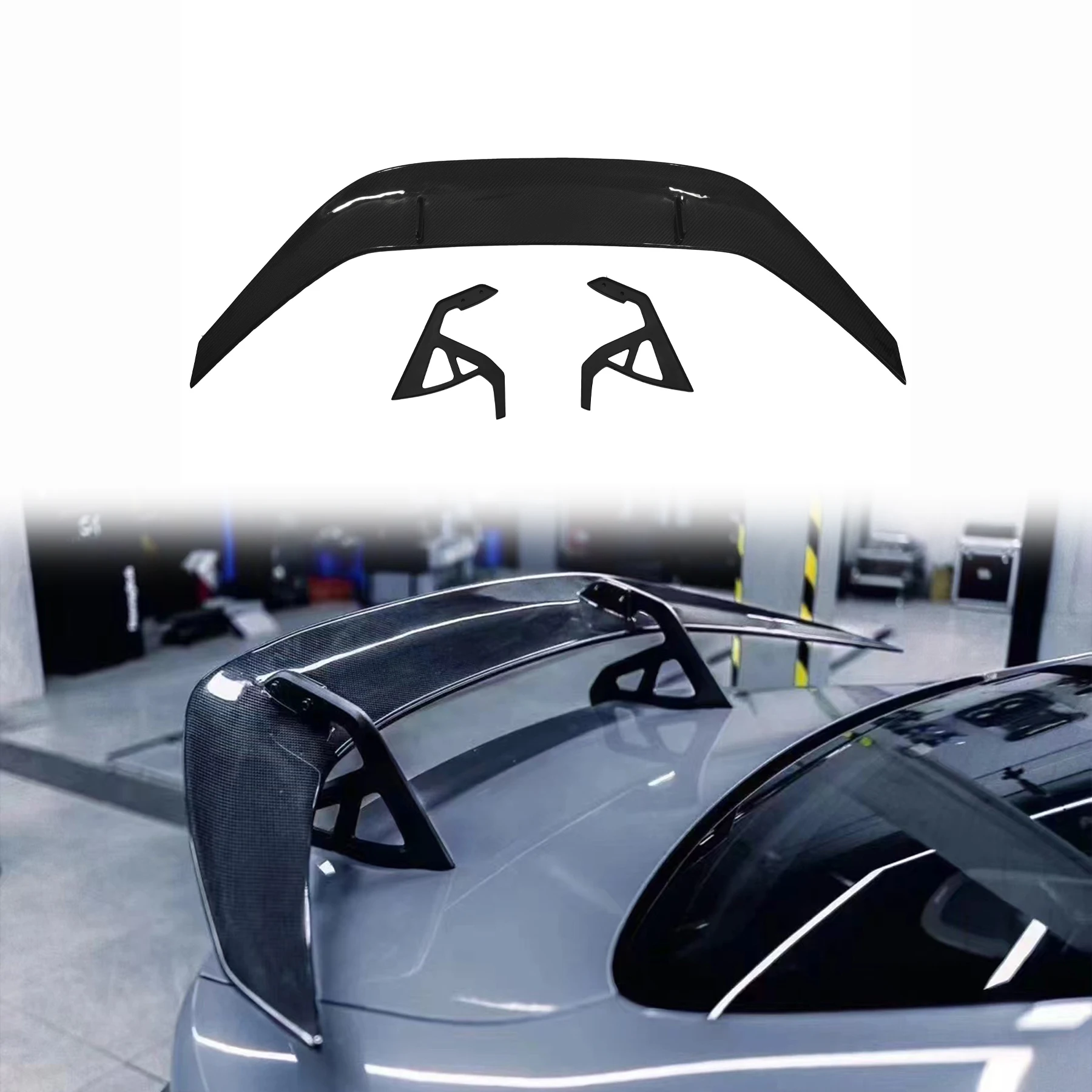 

G80/G82 AD Style Auto Parts Rear Wing Spoiler Body Kits Dry Carbon Fiber Rear Spoiler forBMW M3/M4 G80/G82