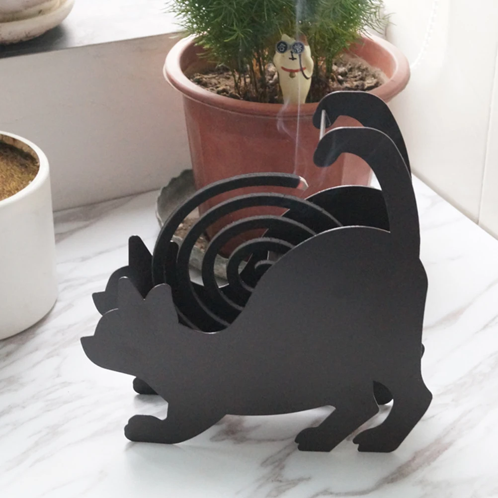 

Rack Ornaments Mosquito-repellent Incense Cat Japanese-style Iron