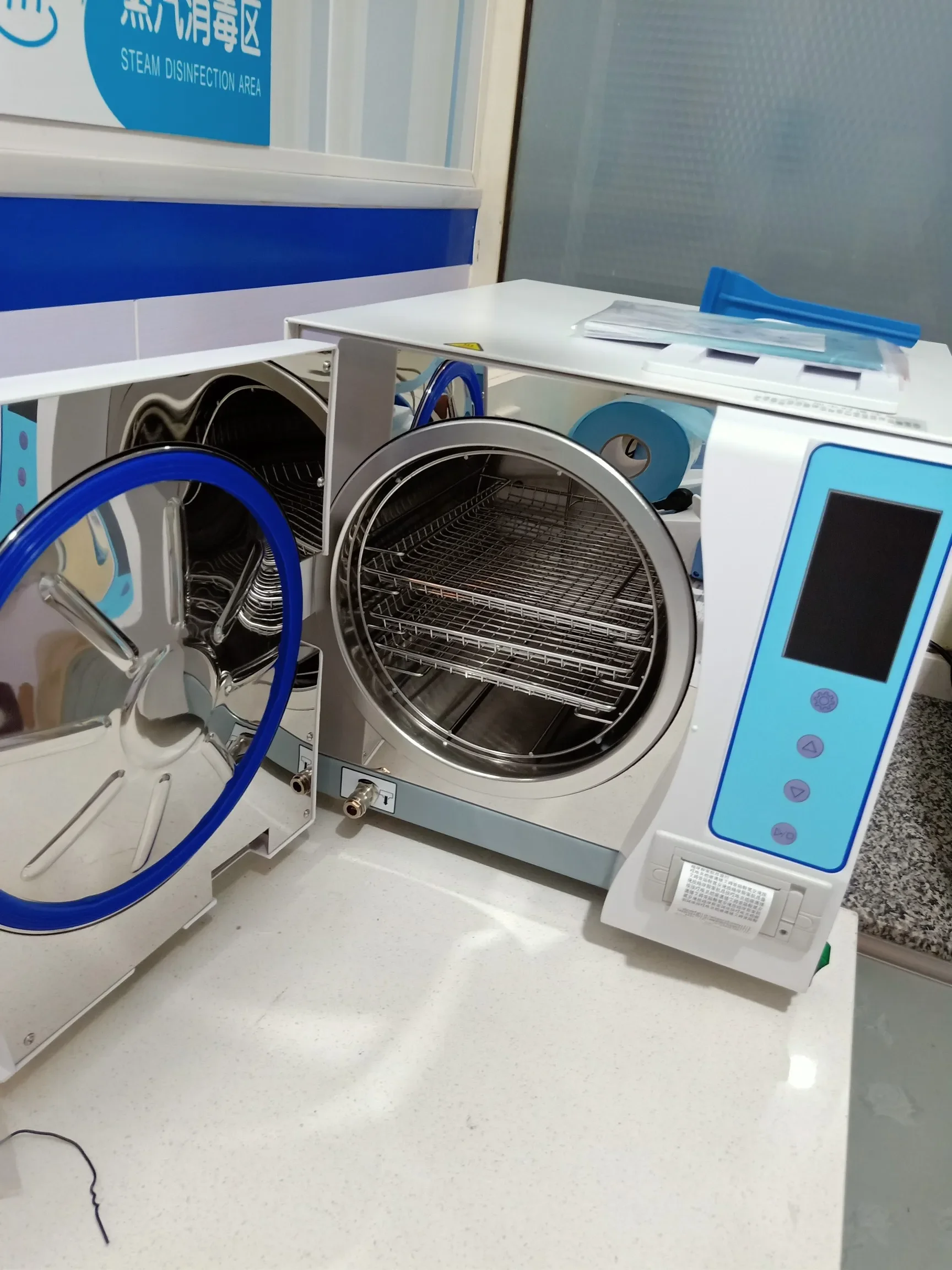 4 SETS complete set 18 liter class B den tal autoclave