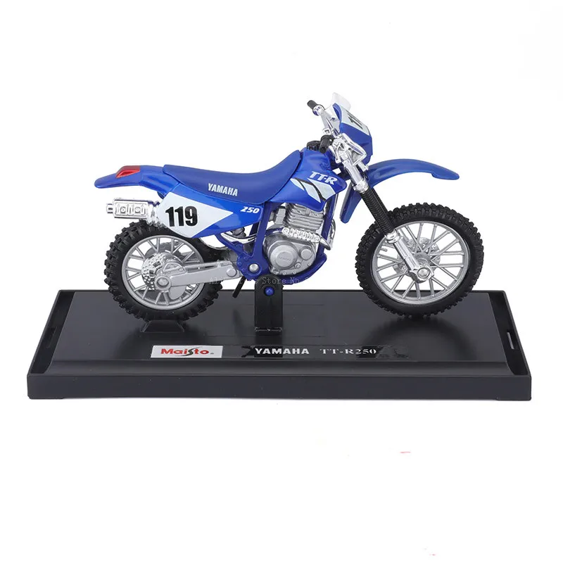 Maisto 1:18 YAMAHA TT-R 250 genuine motorcycle static model die cast car collectible gift toy juguetes toy car