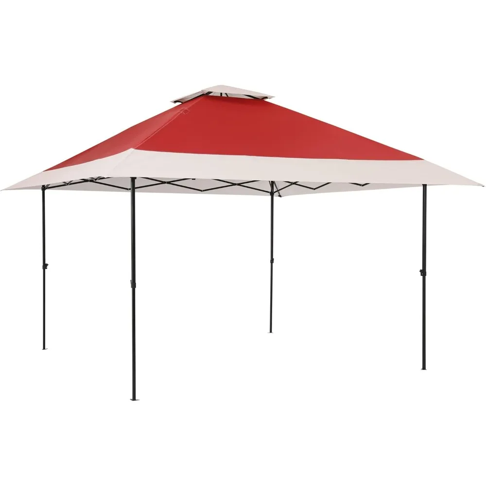 

12x12ft Instant Pop Up Canopy Tent,Portable Commercial Gazebo Camping Shelter with All Accessories Included - Wheeled Roller Bag