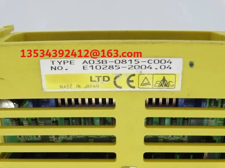 

Для модуля ввода-вывода FANUC A03B-0815-C004 б/у A03B-0815-C004
