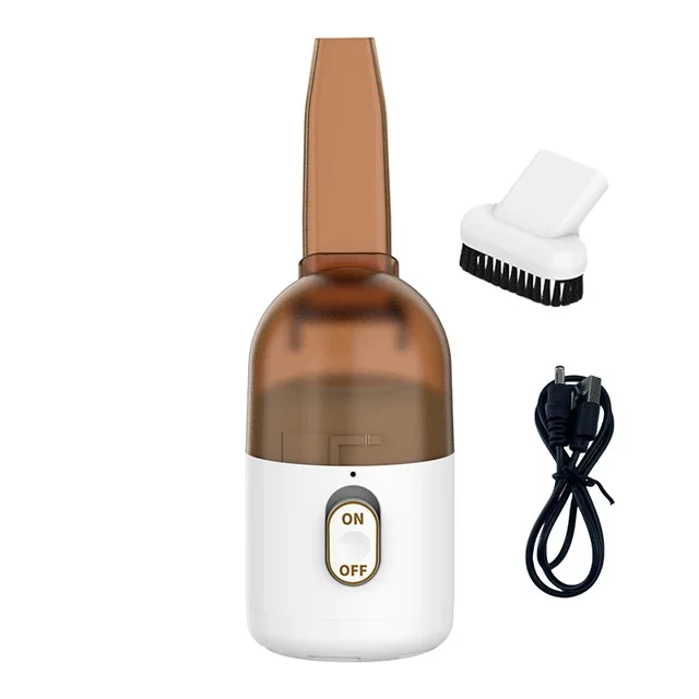 USB Rechargeable Mini Desktop Vacuum Cleaner Crumb Dust Sweeper, Small Desk,Computer Keyboard,Car Eraser Dust Collector Dust mop