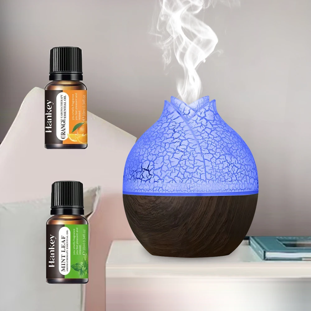 

Premium Aromatherapy Humidifier - 7-Color Mood Lighting, USB-Powered, Silent Ultrasonic Mist for Home Spa or Office