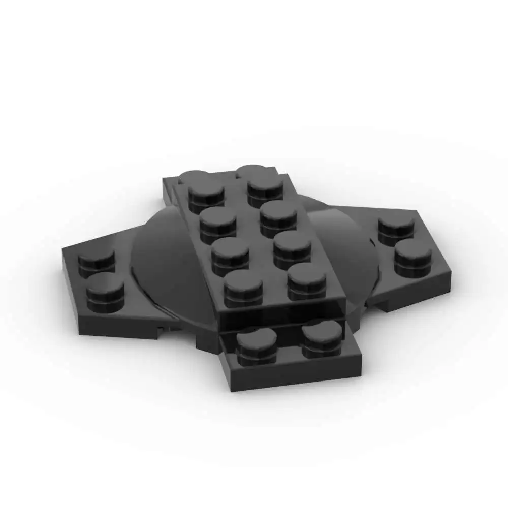 MOC 1 قطعة 30303 مع لوحة قبة التراص استبدال الطوب تعديل 6x6x2/3 الصليب بناء لعبة المكعبات الكبار الأولاد هدايا العيد