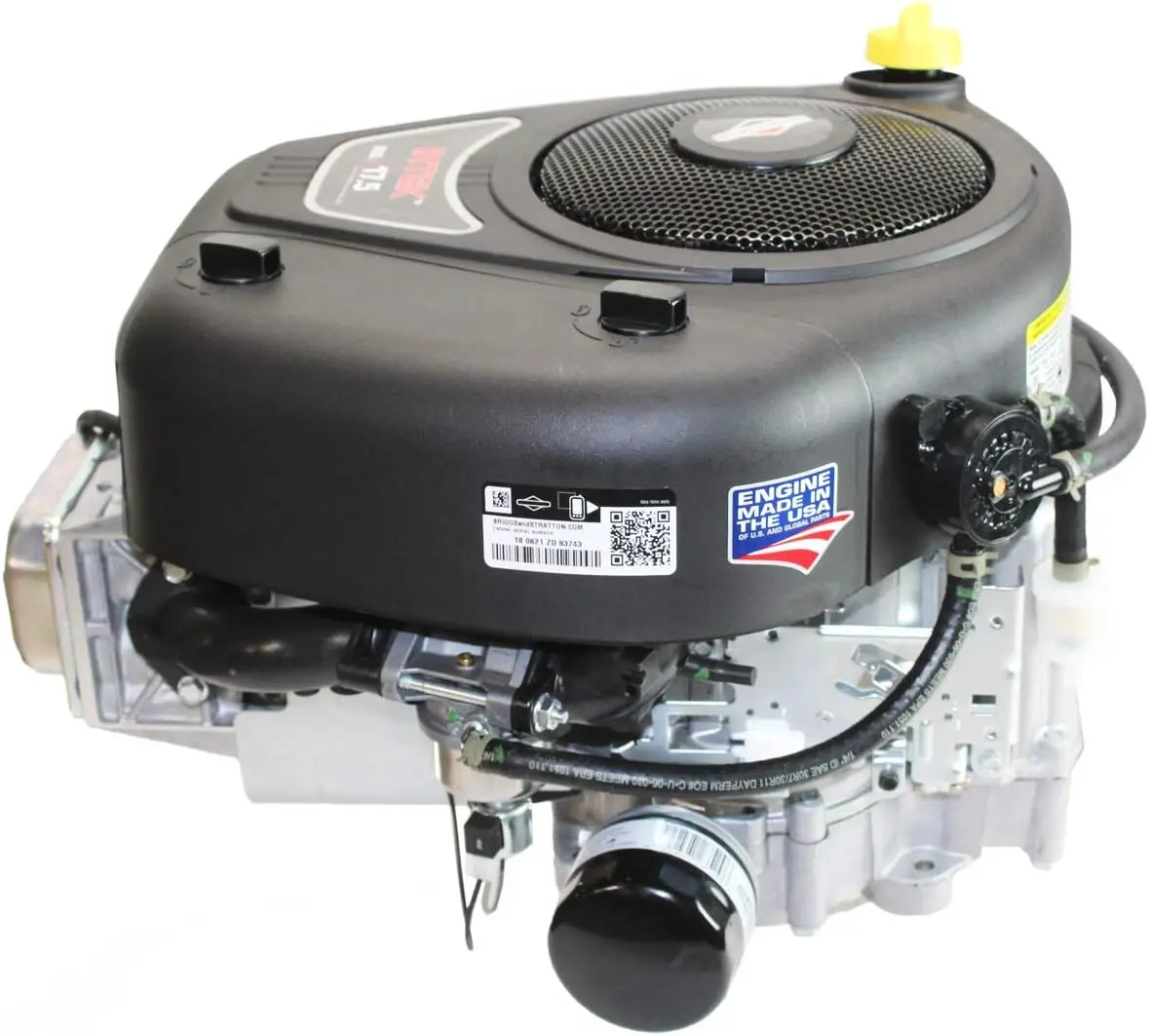 Vertical 17.5 HP 500cc INTEK Engine 9amp 1" x 3-5/32" #31R977-0054 image 4