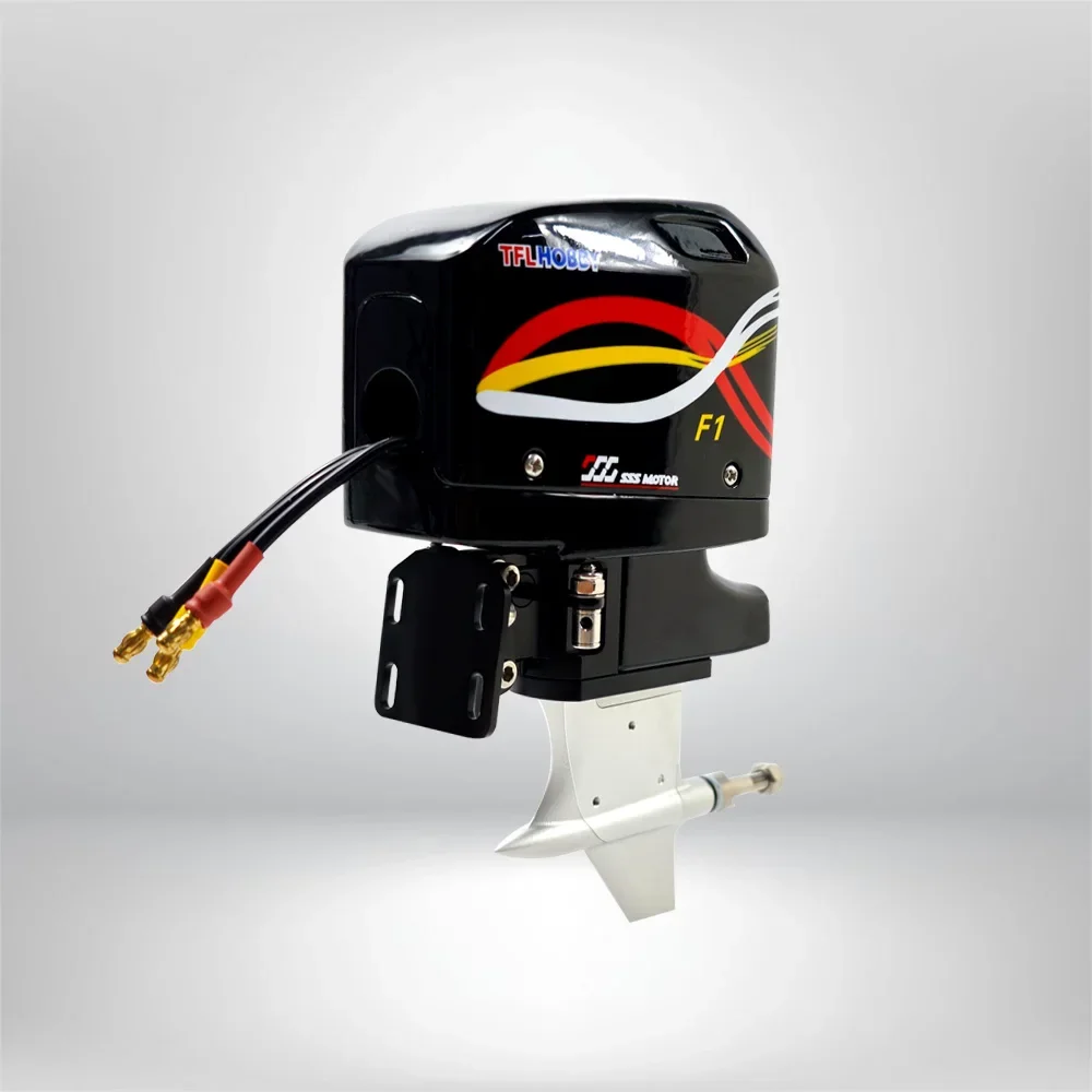 TFL Mini Scale Outboard Stern Engine Drive System B54217 with F450-B KV3000 Motor/Propeller/Shaft/Hatch