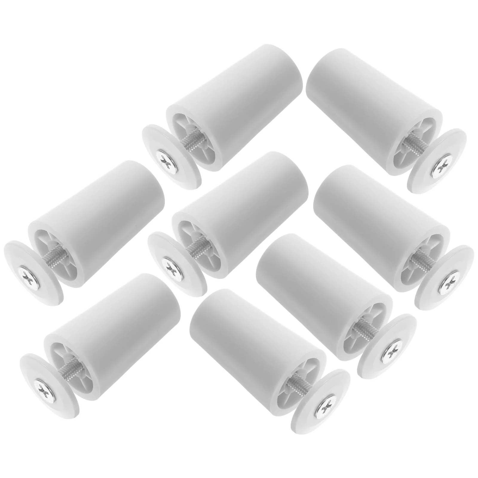 8 Pcs White Blind Stopper Blinds Stops Door Window Screening Stoppers Man Roller Shutter Home Decor Products Buffer Stoppers