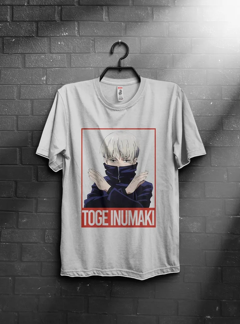 

t-shirt, gift, gift her, gift men, gift boy gift, anime, anime shirts, anime gifts, Satoru, Jujutsu, jujutsu shirt, toge inumaki