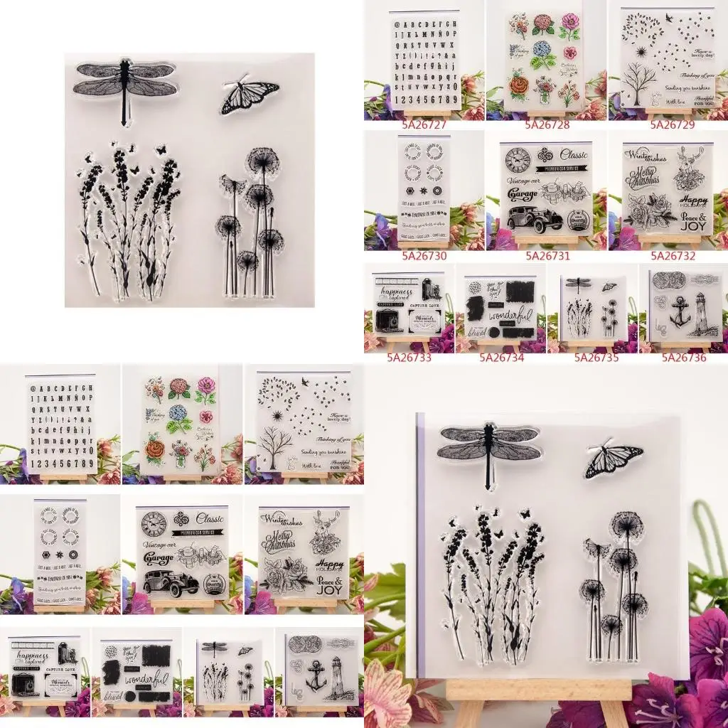 

Butterfly Clear Stamp for DIY Holiday Card Making Rabbi Transparent Stamp high quality