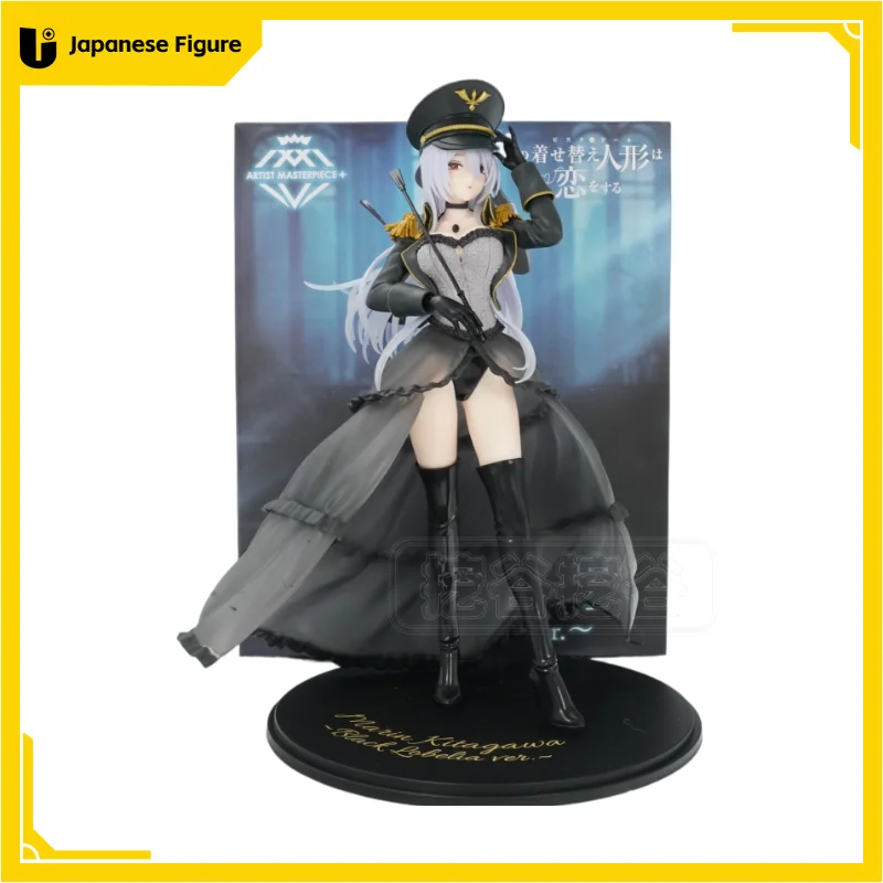 

In Stock Original Taito My Dress-Up Darling AMP+ Kitagawa Marin Figure Black Lobelia ver. Anime Figure Action Model Toys Gift