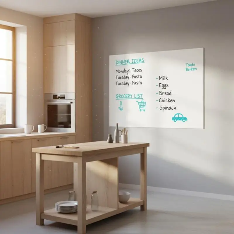 New Electrostatic Whiteboard Sticker Reusable PP Teaching Graffiti Drawing Board Removable Household Erasable Whiteboard