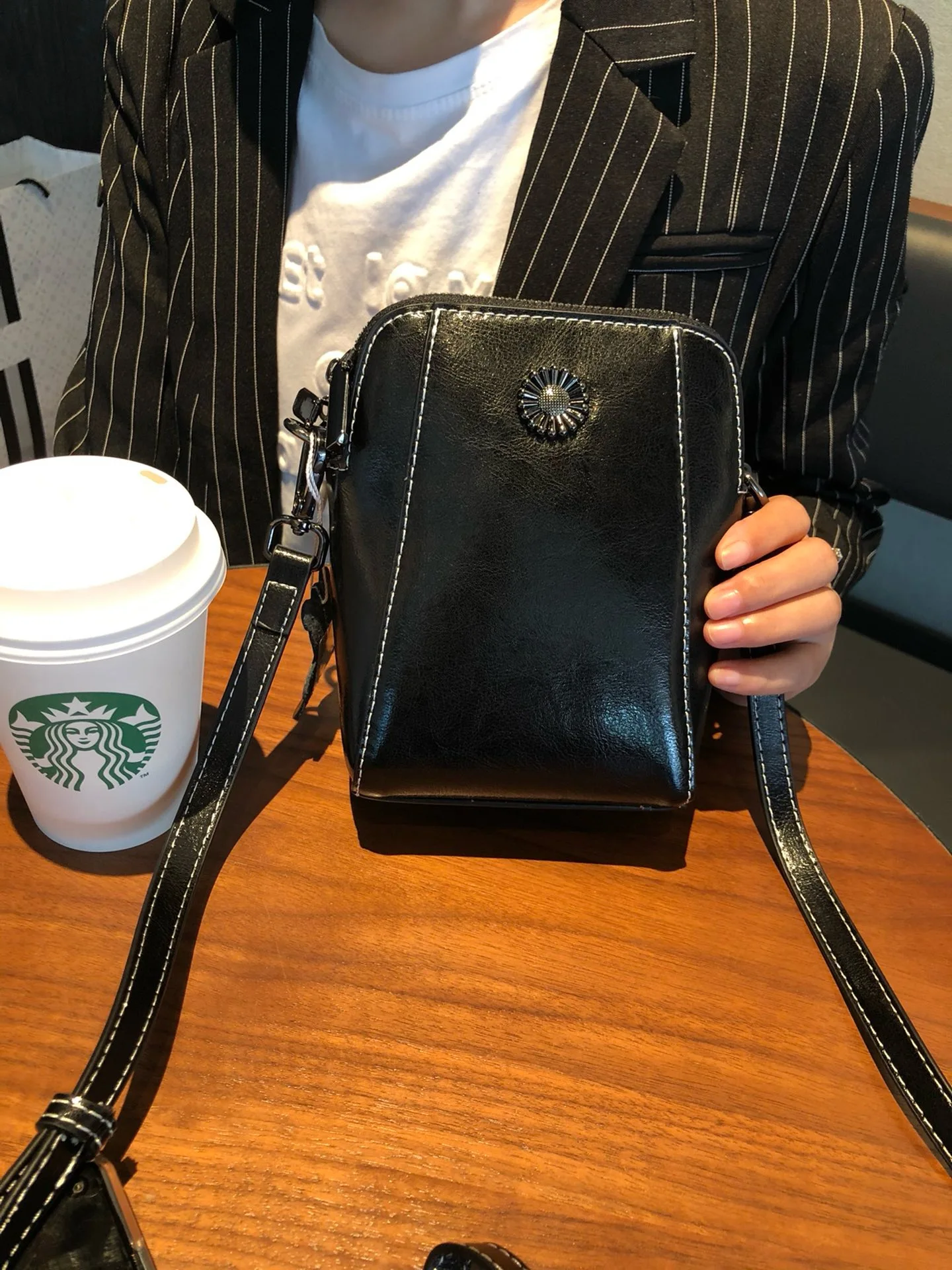 

Faionable Universal Leather oulder Bag Women's Cact Multi-carent Mobile Phone Bag Lightweight Crossbody Bag