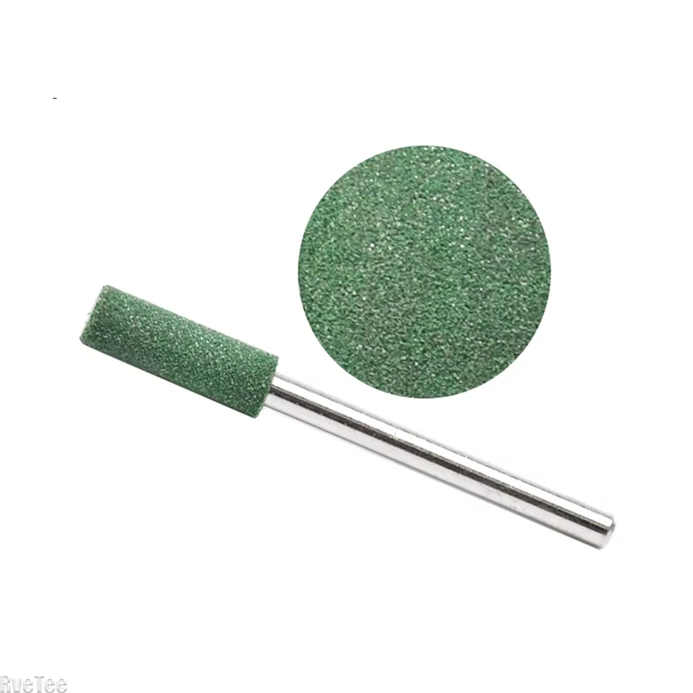 10PCS Rubber Ceramic Wool Felt Grinding Head Polishing Abrasive Wheel Buffing Wheel for Rotary Power Tools 3mm 4mm 5mm 6mm Shank