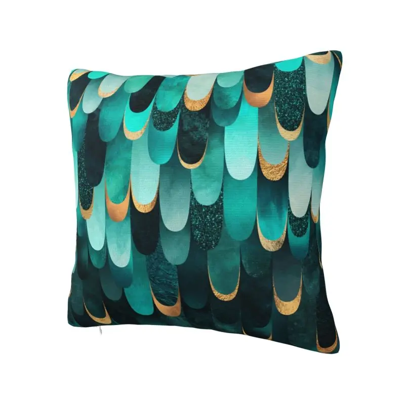 Abstract Geometric Feathered Pattern Cushion Cover 55x55cm Polyester Soft Throw Pillow Case For Sofa Chair Home Decor Pillowcase