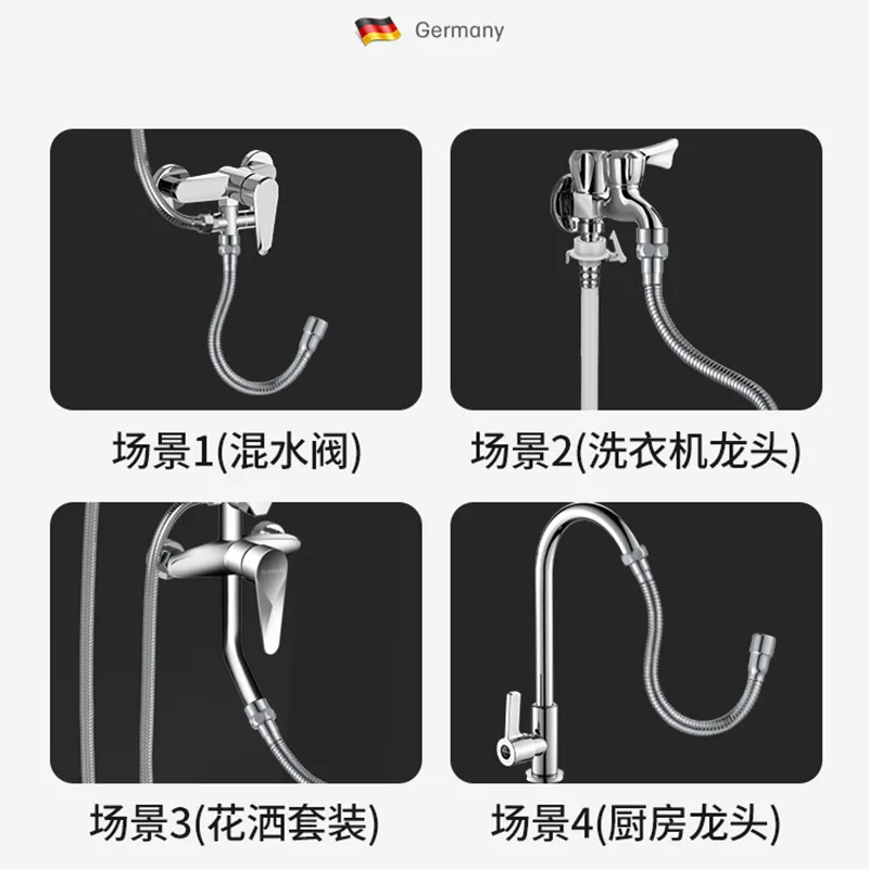 Faucet Extension Rotation Filter Extension Tube Shower Water Saving Tap Universal Kitchen Accessoriesor Tap  Kitchen Accessories