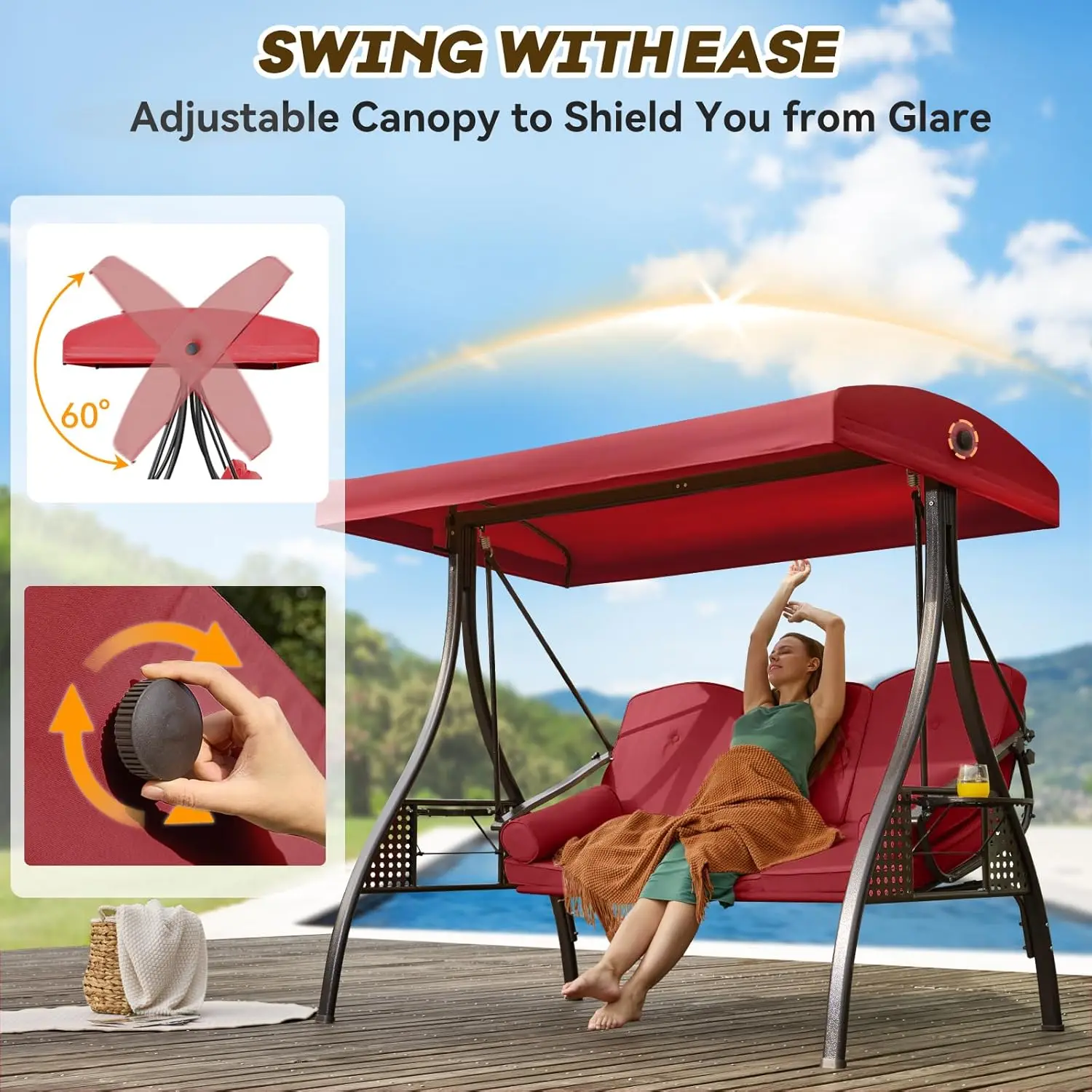 Thumbnail 4 - #1 New Porch Swings Arrivals