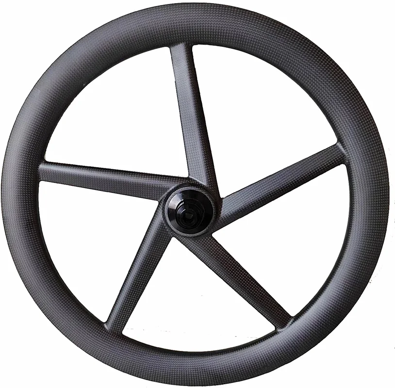 Width 26mm 20inch BMX 406 451 5 Spokes Carbon Bike Clincher Disc Wheel 40mm Folding Bike Disc Bicycle Fold Five Spokes Wheel