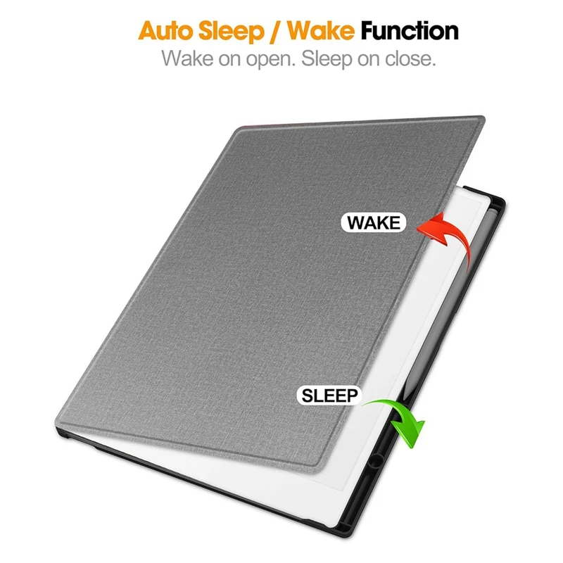 حافظة لهاتف Paper Pro مقاس 11.8 بوصة مع حامل قلم رصاص - 360 ° غطاء حامل واقي دوار