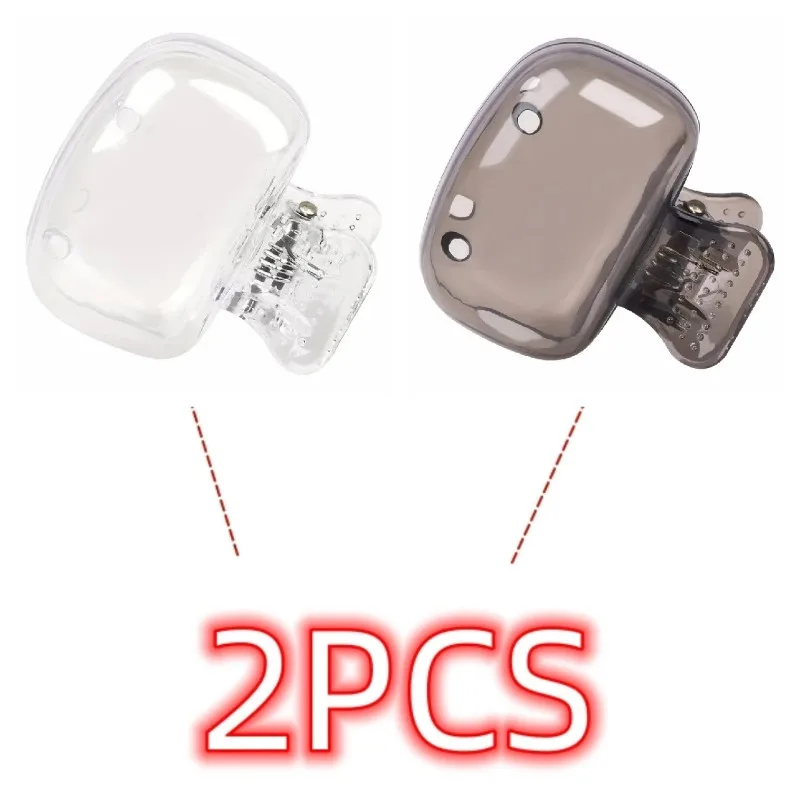 2-5PCS Reizen Opzetborstel Covers Elektrische Tandenborstel Protector Cap Brush Pod Case Draagbare Plastic Clip voor Huishoudelijke Reizen