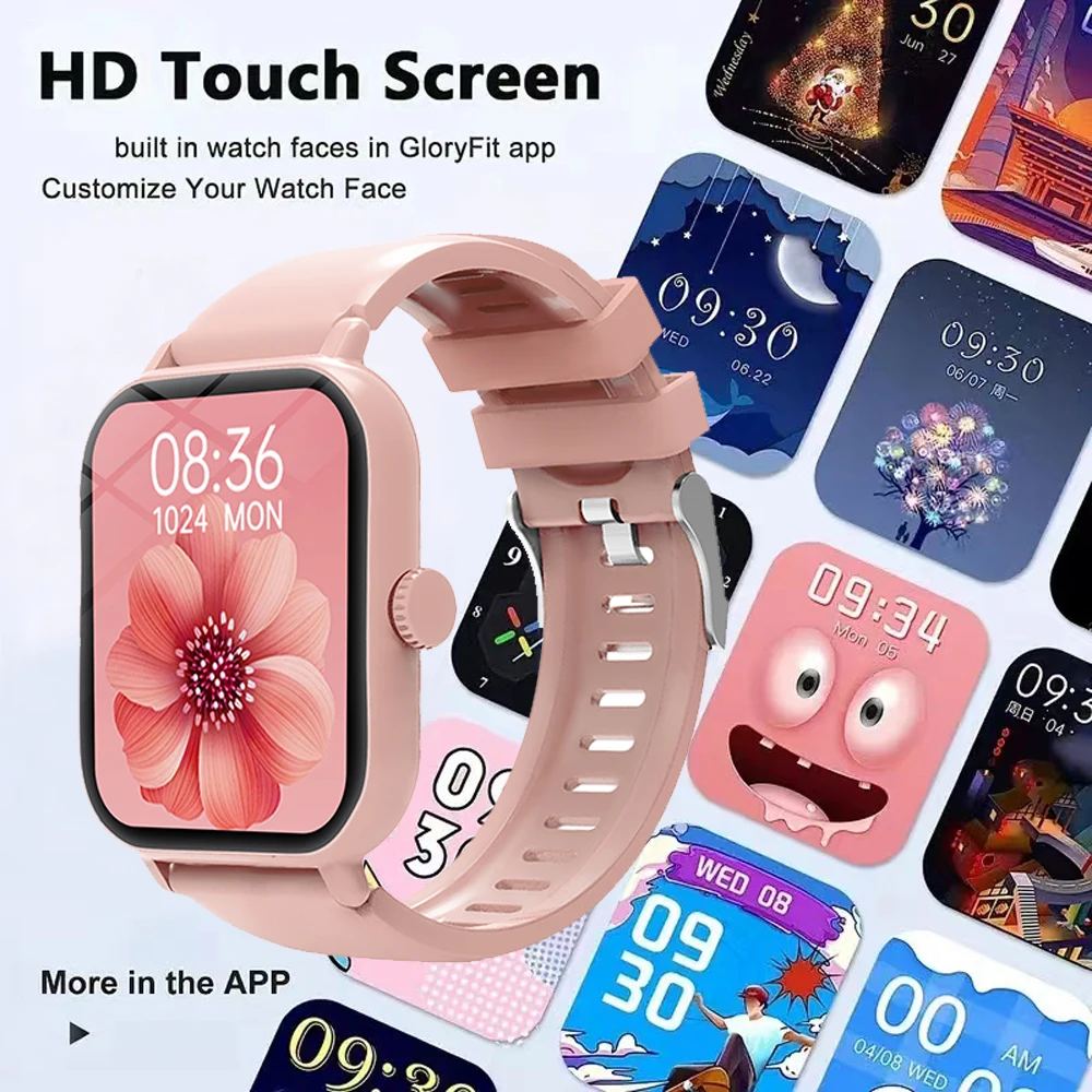 2025 New Fashion Smartwatch Women For You 1.83 HD Bluetooth Call Health Tracking Custom Photo Multifunction Smart Watches Ladies