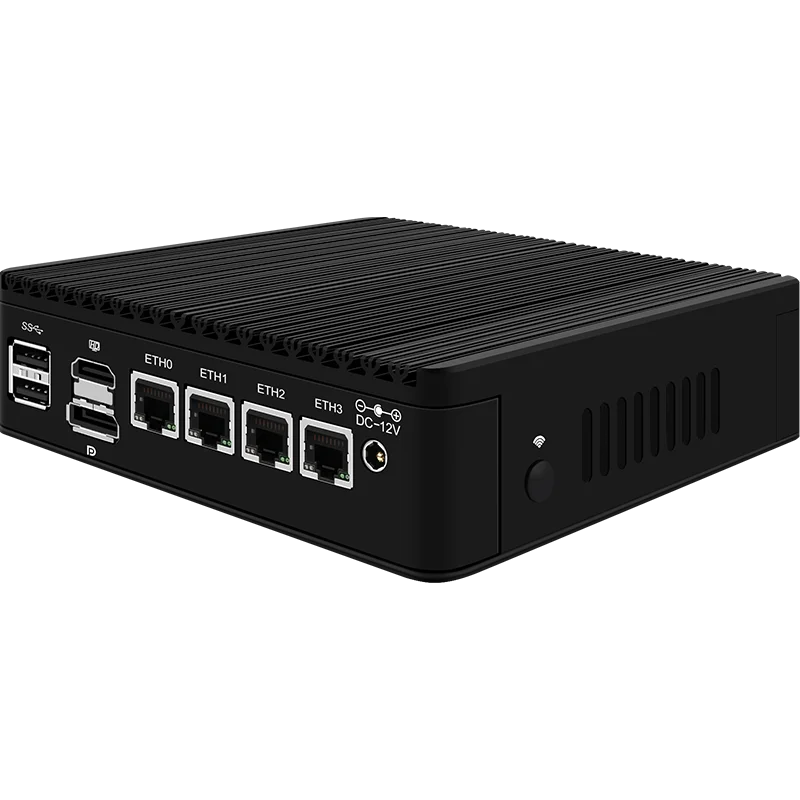 CWWK 12th Gen Firewall Router Intel i3 N305 N200 N100 Mini PC 4xi226-V 2.5G Proxmox Host Fanless industrial Computer