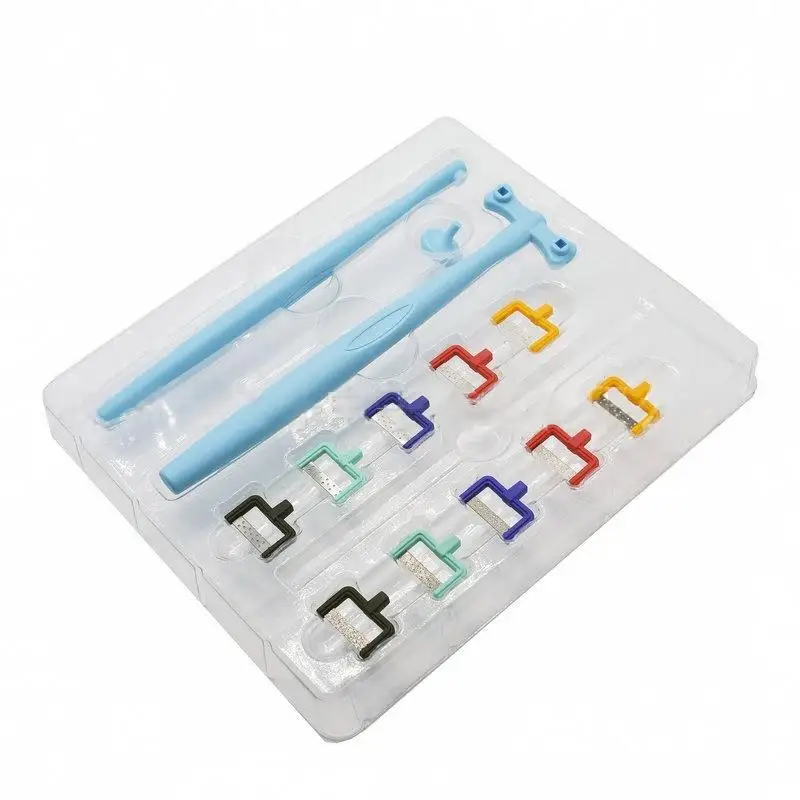 Dental Interproximal Reduction Strips Polishing Strips Orthodontic Sanding Strips Dental Gap Saw Dentistry Tool Accessories