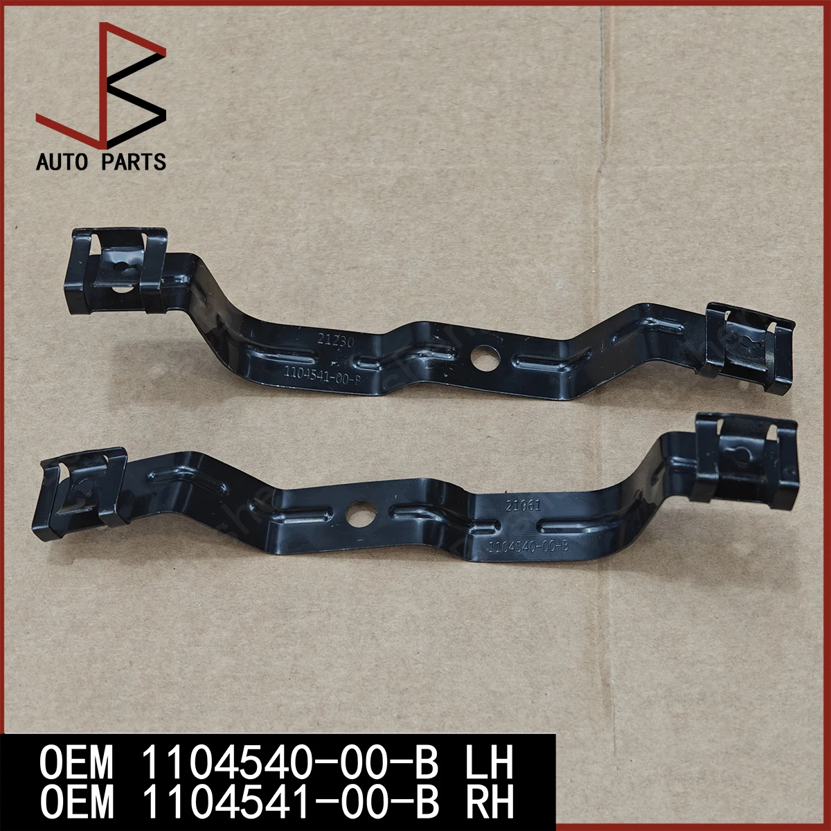 

New LH & RH Front Bumper Fender Connecting Bracket OEM 1104540-00-B 1104541-00-B 1104540 1104541 for Tesla Model 3 2017-2023