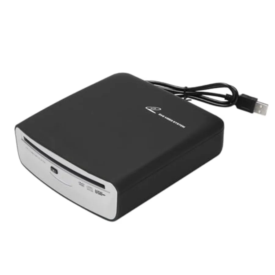 USB External Car Universal Connection Portable CD Player for Car Android Navigation/TV/Laptops Desktops with USB Port Plug and