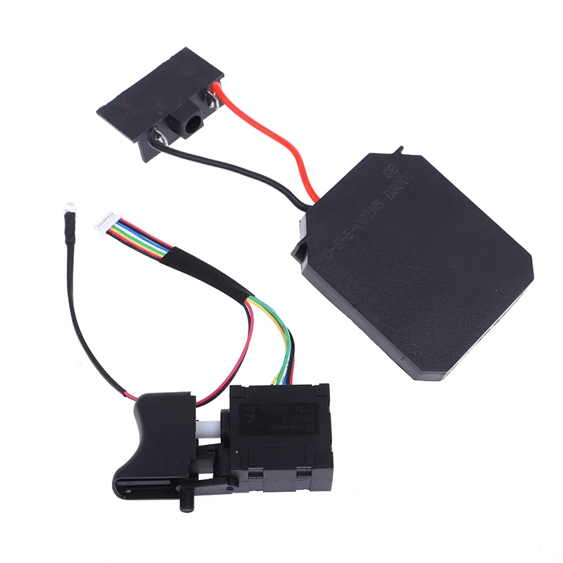 1Pc New control board + 1Pc switch 18V 21V suitable for Dayi 2106 brushless machine electric wrench motherboard accessories image 3