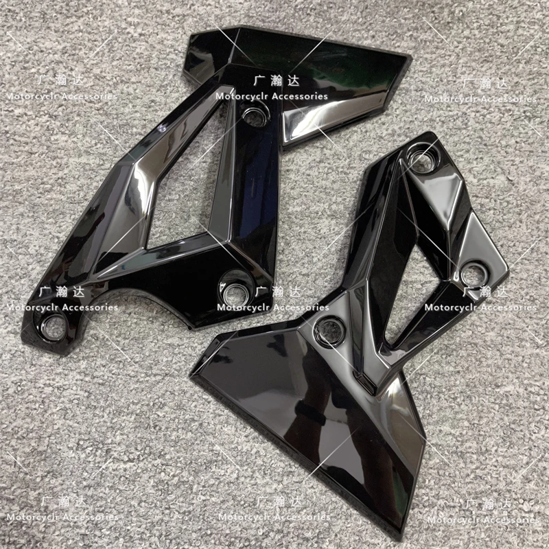 Bright black side panel is applicable to Kawasaki Z400 Z 400 2019 2020 2021 middle engine spoiler cowling protection cowling