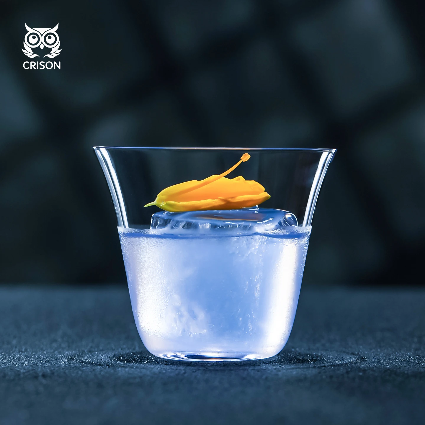 

WK5105 CRISON Японская тонкая хрустальная стеклянная чашка/ужесклая коктейльная посуда/старый модный стакан 280 мл