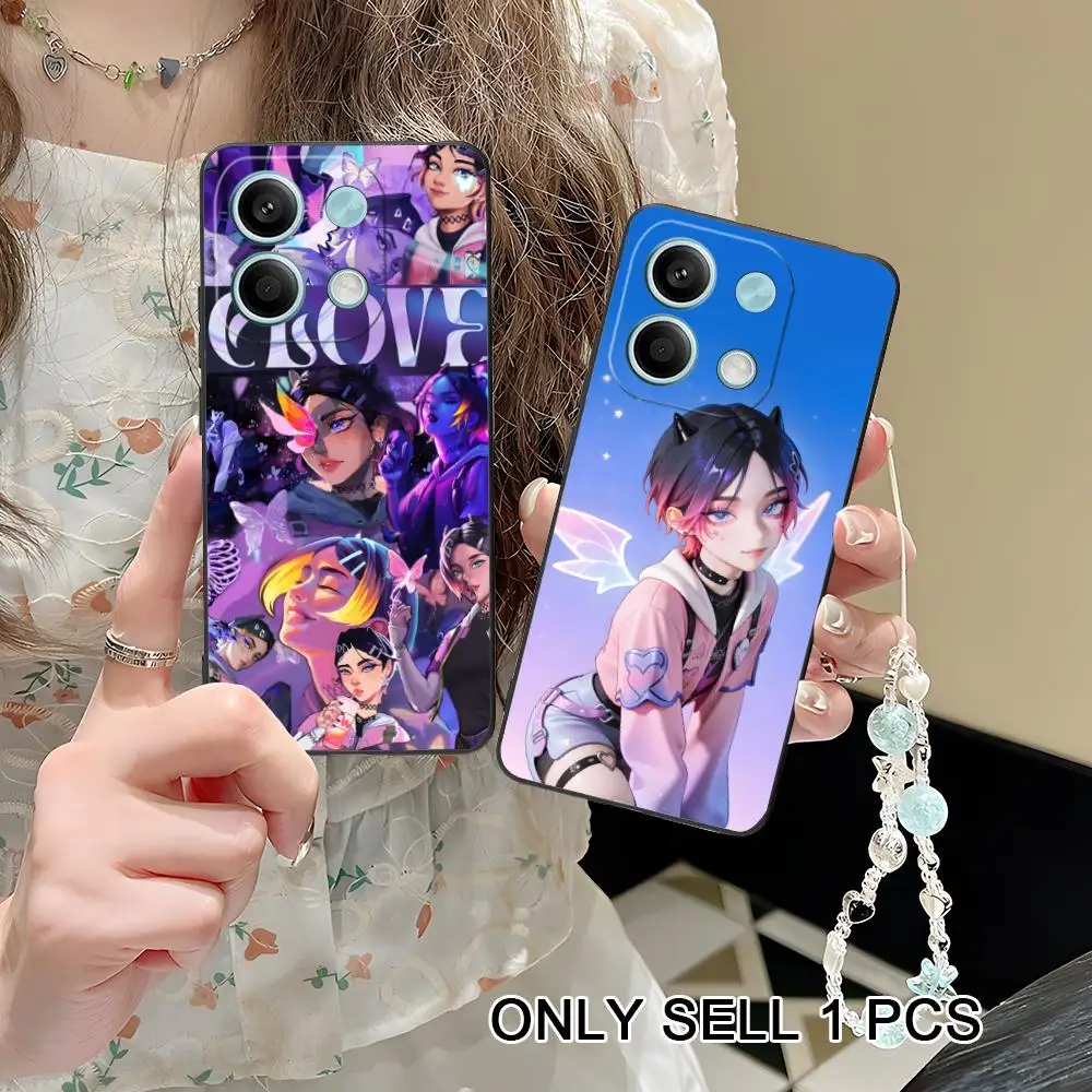 

Valo Clove Phone Case for POCO M7 M6 M5 M4 M3 X7 X6 X5 X4 X3 Pro GT 5G Soft TPU Shockproof Cover