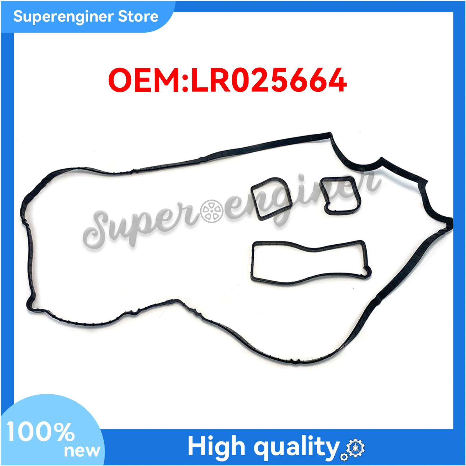 

For Land Rover Evoque LR2 Discovery Sport 2.0L VALVE COVER GASKET KIT LR025664