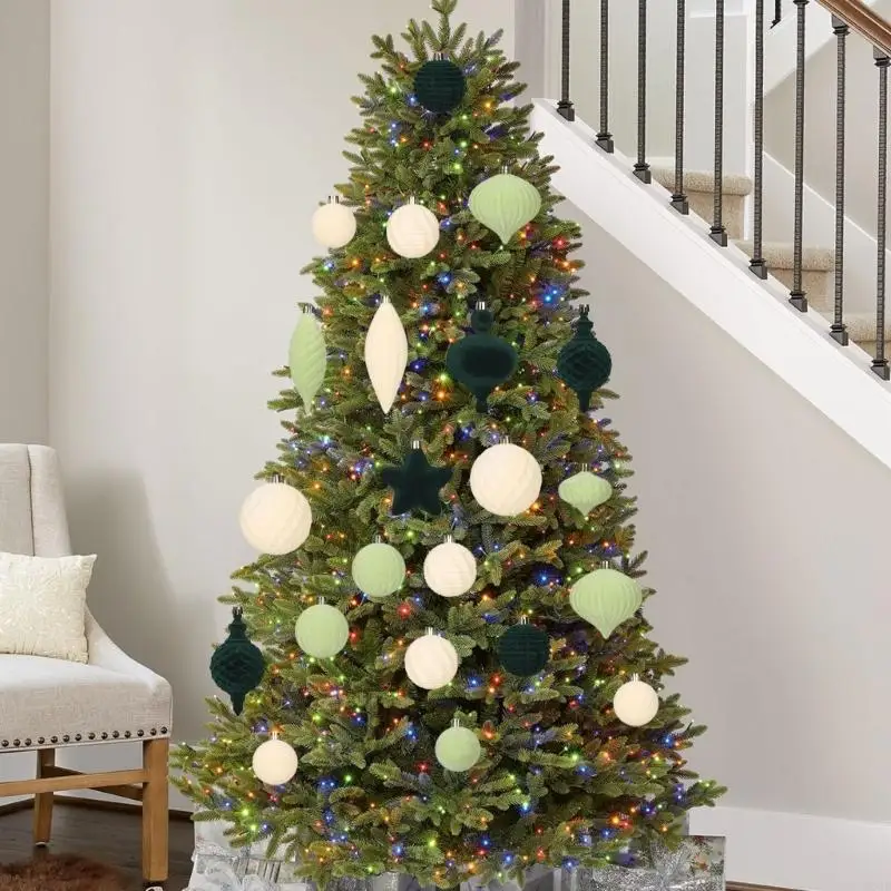 

Strong Velutinous Christmas Decorations Unique Plan Suspended Ornamentation For Inside Holiday Display B03E