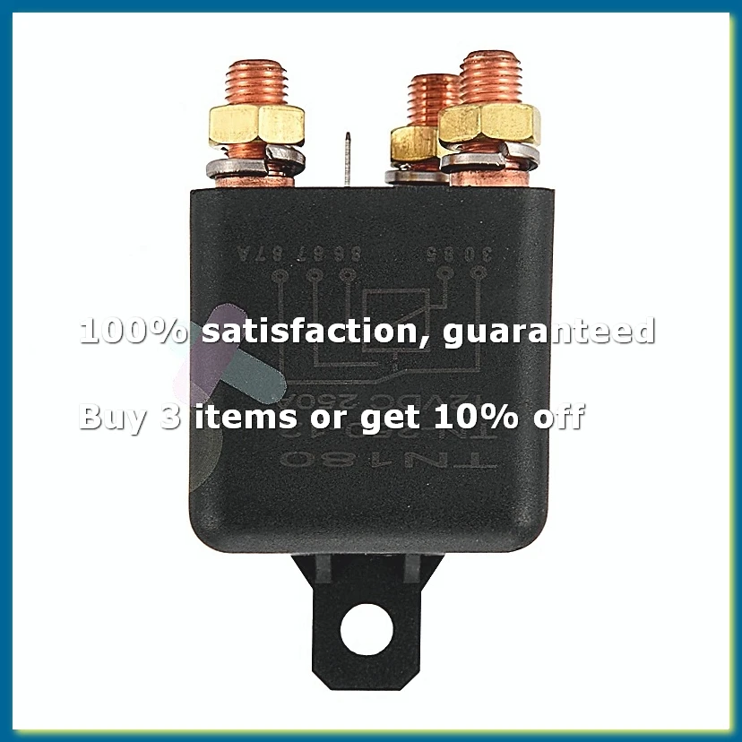 ●Car Relay 12V 250A Continuous Type High Power Motorcycle Battery Control Switch Terminal Automotive Relay