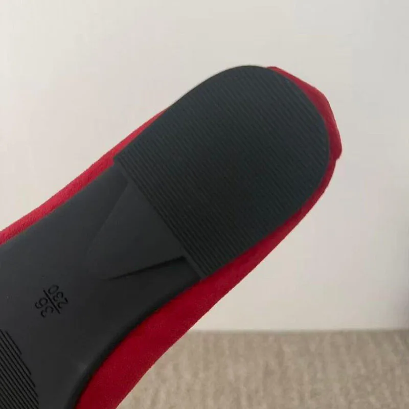 Neue Herbst-Frühlings-Damenschuhe, flache Ballerinas, weiche runde Zehenpartie, modische flache Slipper für Damen. – Detail 13