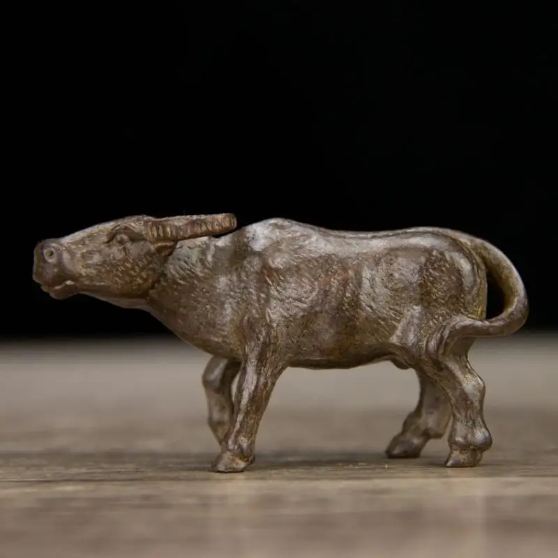 

Chinese Antique Buffalo Statue Small Ornaments