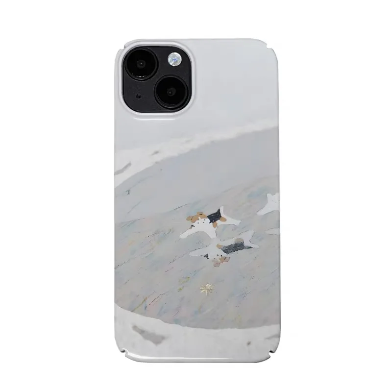 

Gray Graffiti Kitten Art Phone Case for IPHONE 17 Air 16E 15 PROMAX 14 Plus 13 12 MINI 11 PRO 16Plus XR XS Acrylic Phone Cover