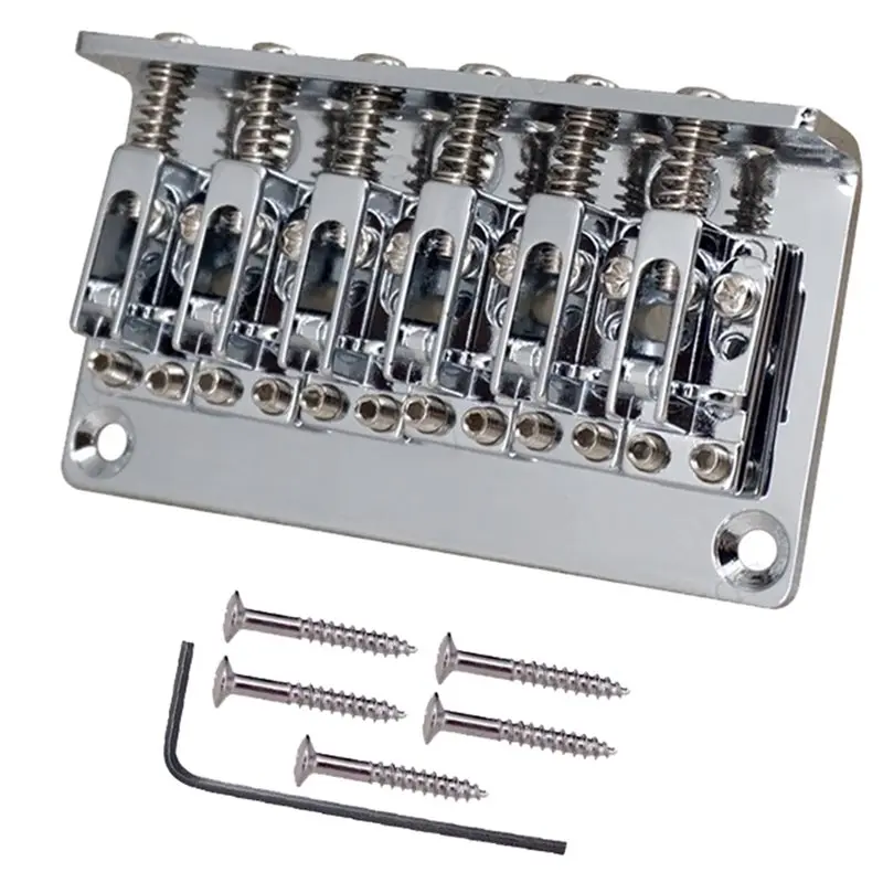 

A89E-Хромированная электрогитара Hardtail Bridge с верхней загрузкой, гитарный хвостовик для электрогитары, 12-струнная электрогитара-сти