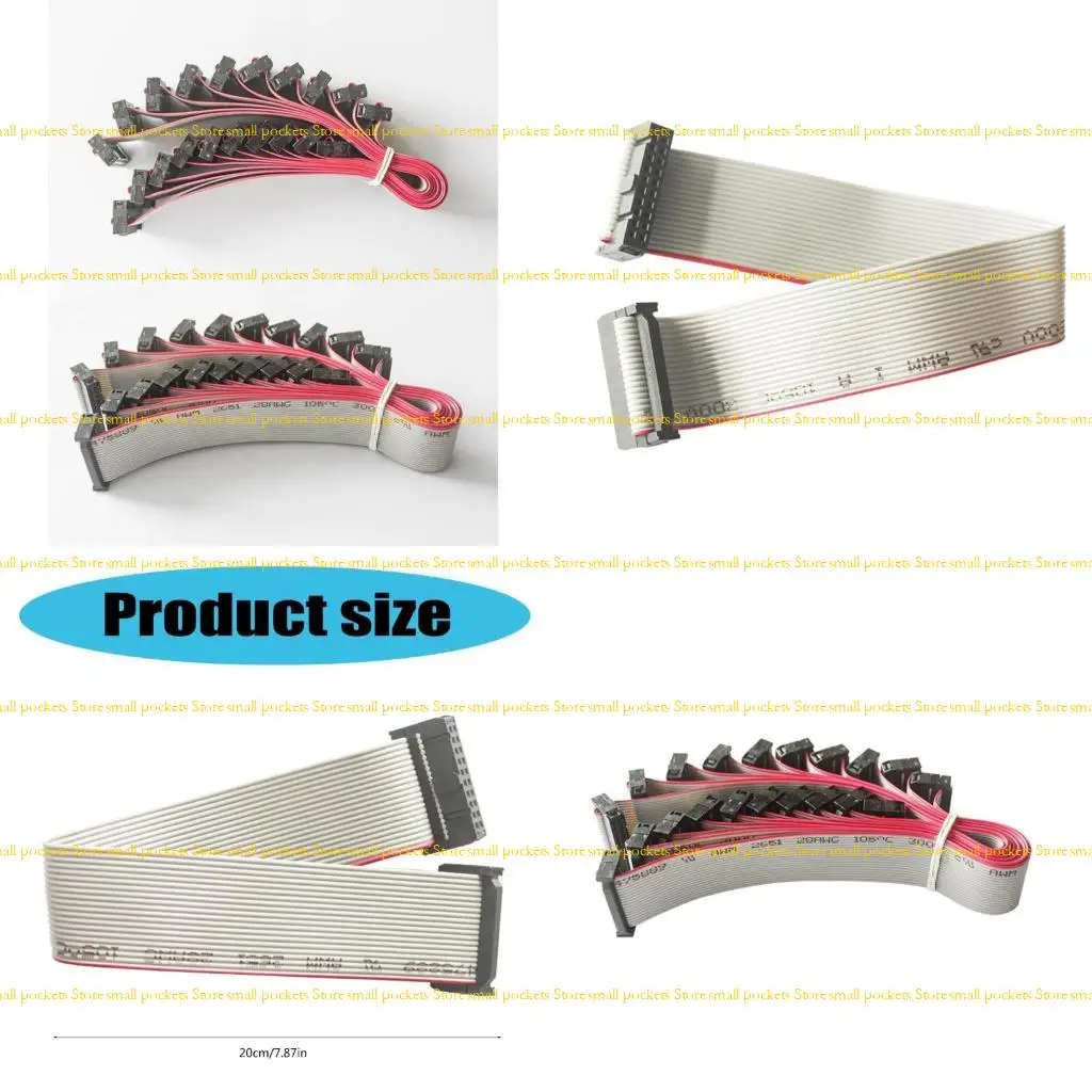 R1WD 20 PIN JTAG Testing Data Cable para APRR Development and Debugging Applications