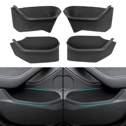 Door Side Storage Organizers for Tesla Model Y Model 3 Highland Waterproof Box Pocket Slot Tray Protector Accessories