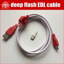 Free Adapter and Deep Flash Cable for Xiaomi Redmi Phone, Open Port 9008,Supports All BL locks, EDL Cable,Track,No Free Adapter