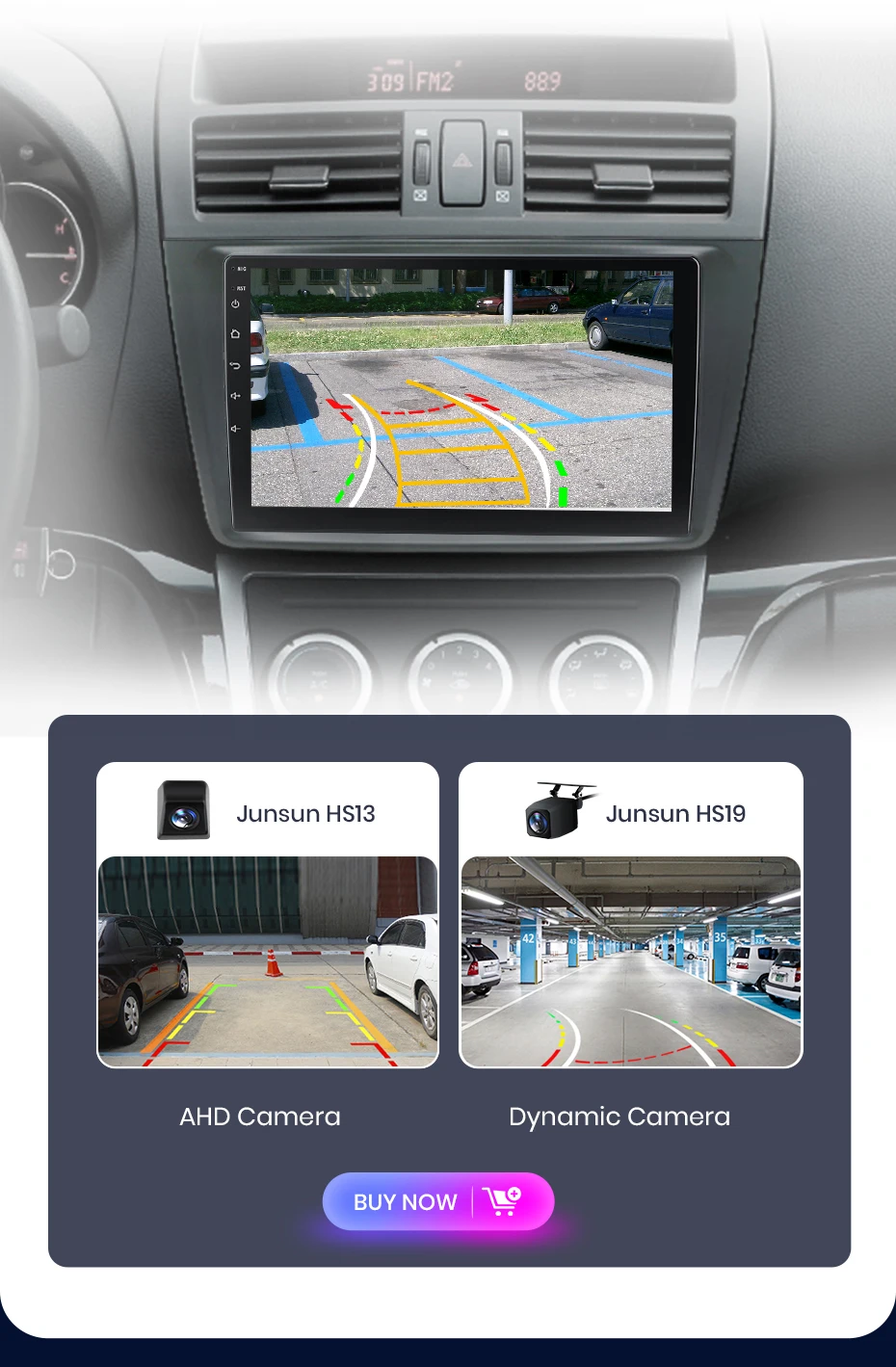 Junsun Carplay Android Auto Autoradio für Mazda 6 Rui Gh 2008 - 2015 GPS Intelligente Systeme Stereo Multimedia Autoradio – Detail 16