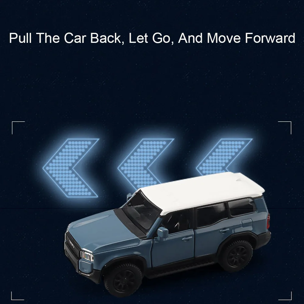 1:36 Scale Pagani Zonda Huayra Utopia Supercar Toy Models Alloy Diecast Toyota Land Cruiser Doors Opened Pull Back For Boy Gifts