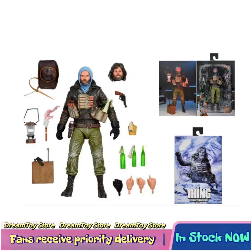 

【In Stock】NECA 04952 Strange Actor MacReady Ultimate Edition 7-inch Action Figure Animation Model Toy Collection Gift