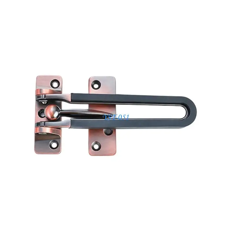 

E15A Simple Sliding Door Lock With Security Chain For Interior Entrances And Commercial Use