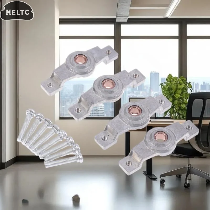 2/4 قطعة دعامة محرك YJ61، دعم متين لمحركات القطب المظلل، تثبيت كتلة عمود المحمل #4