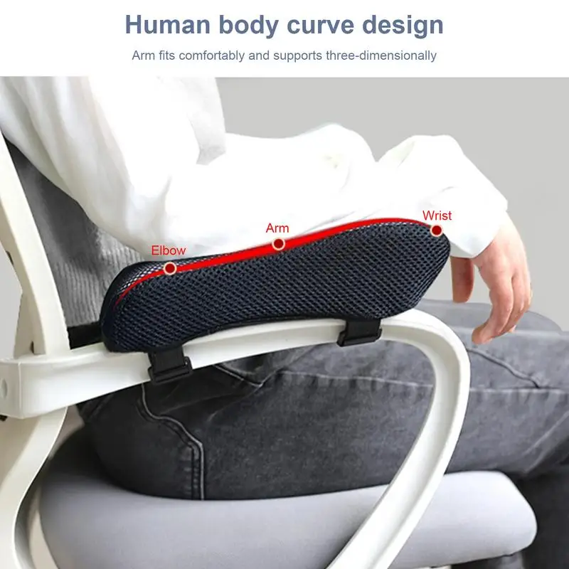 Ergonomiczny podłokietnik krzesła Podkładka pod ramię Podpórka pod łokieć Poduszka do gier Mysz Poduszka komputerowa Podpórka na nadgarstek Biurko Akcesoria żelowe Pamięć